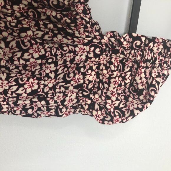 MAJE Floral Puff Sleeve Square Neck Mini Dress 1 - Picture 6 of 11